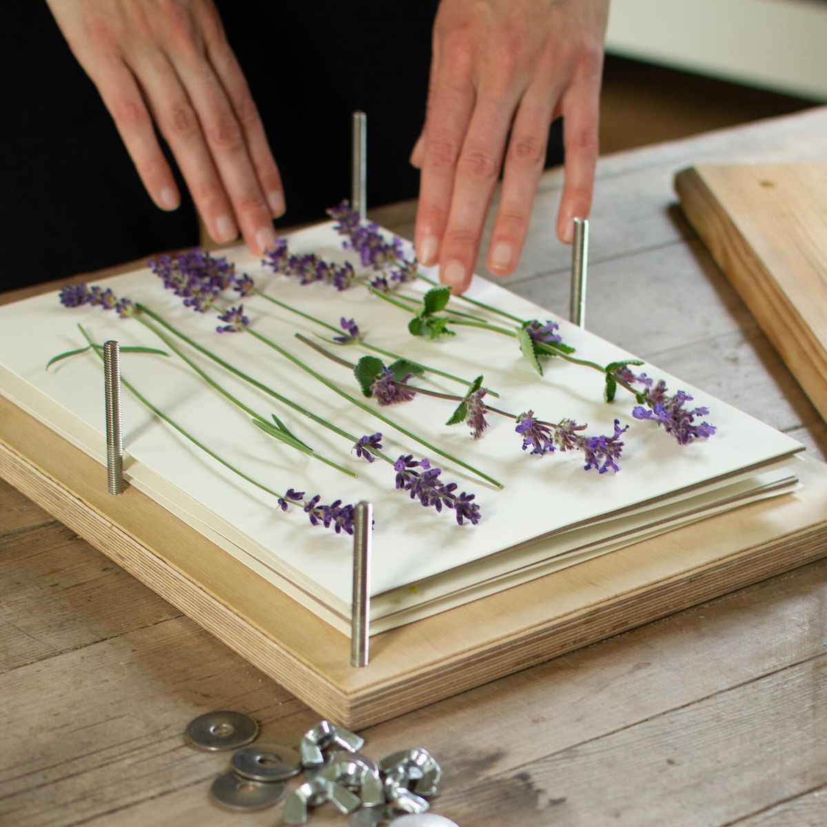 Floral Embedded Paper