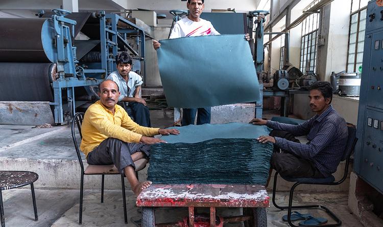 Handmade Paper Process
