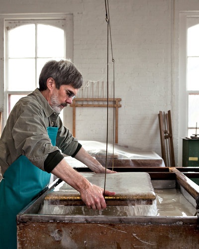 Handmade paper artisan