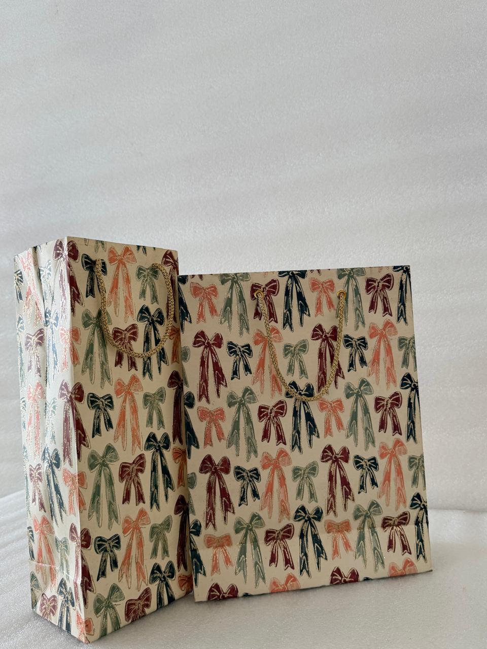 Holiday Bows Gift Bag