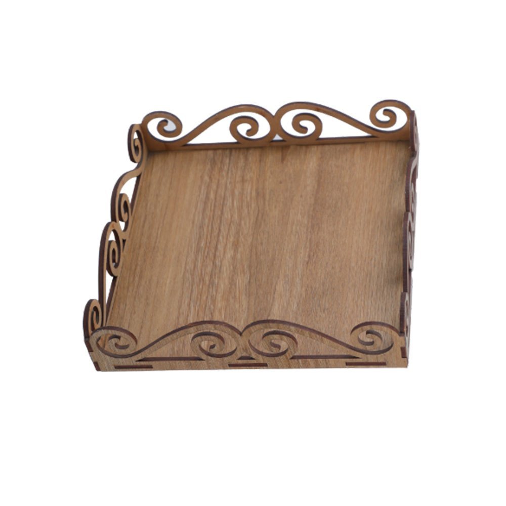 LASER CUT WOODEN TRAY