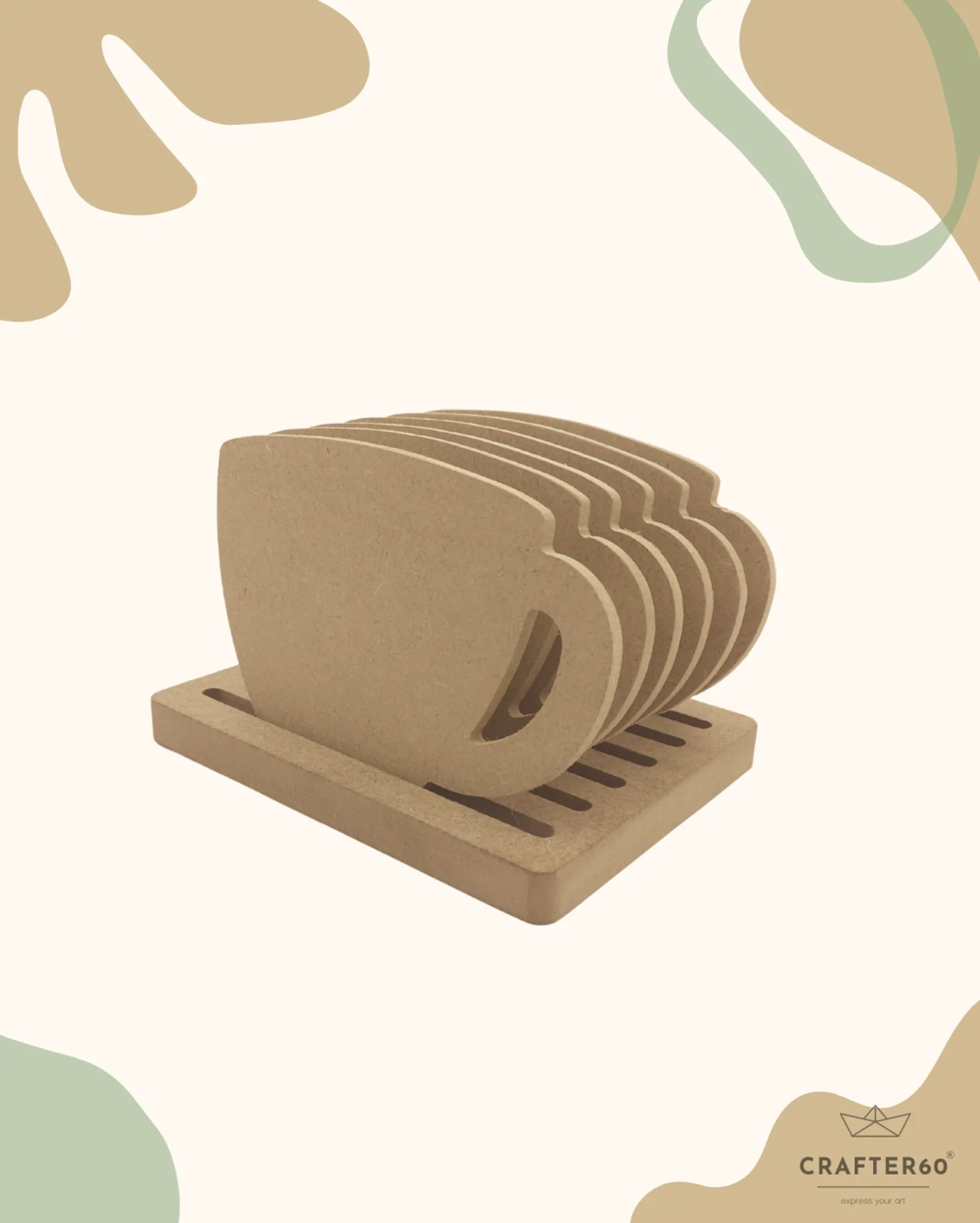 MDF Tea Coaster